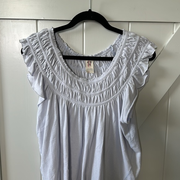 Free People, we the free, gathered top - Picture 5 of 10